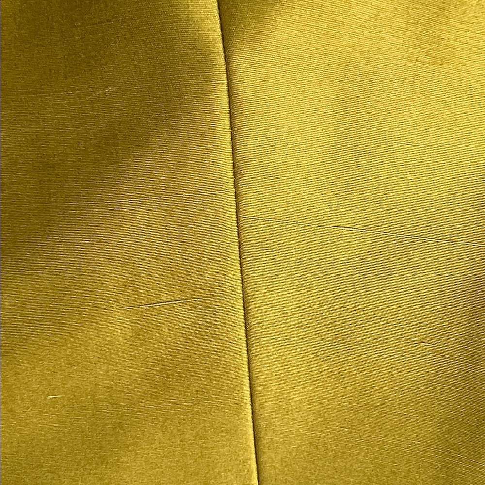 SILK BLAZER ANN TAYLOR LOFT Chartreuse Green Dupioni Silk comfortable holiday - Picture 6 of 15